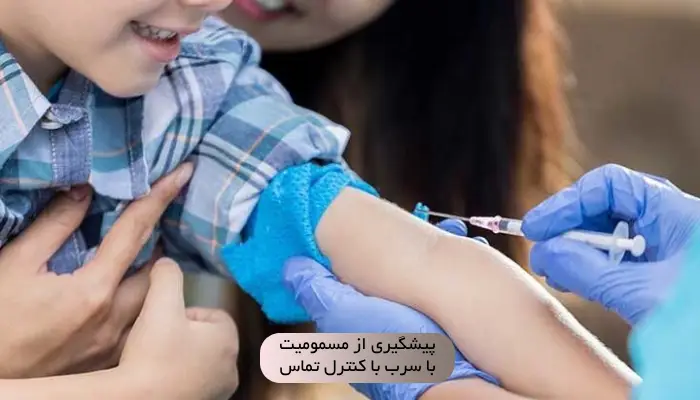 مسمومیت با سرب؛ پیشگیری، آزمایش و علائم 2 پیشگیری از مسمومیت با سرب با کنترل تماس